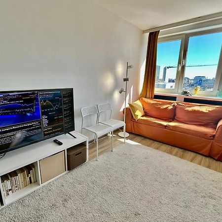 Super Apartament Brown 2X Metro Nowy Wifi Netflix Spotify Panorama Miasta Warsaw Exterior photo