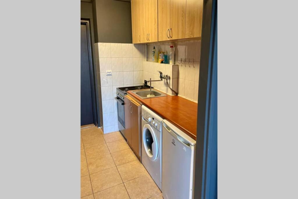Super Apartament Brown 2X Metro Nowy Wifi Netflix Spotify Panorama Miasta Warsaw Exterior photo