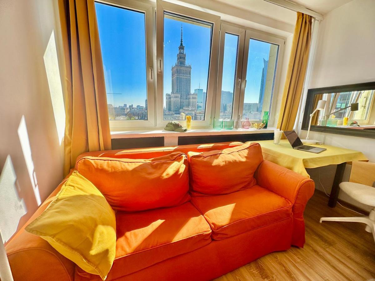 Super Apartament Brown 2X Metro Nowy Wifi Netflix Spotify Panorama Miasta Warsaw Exterior photo