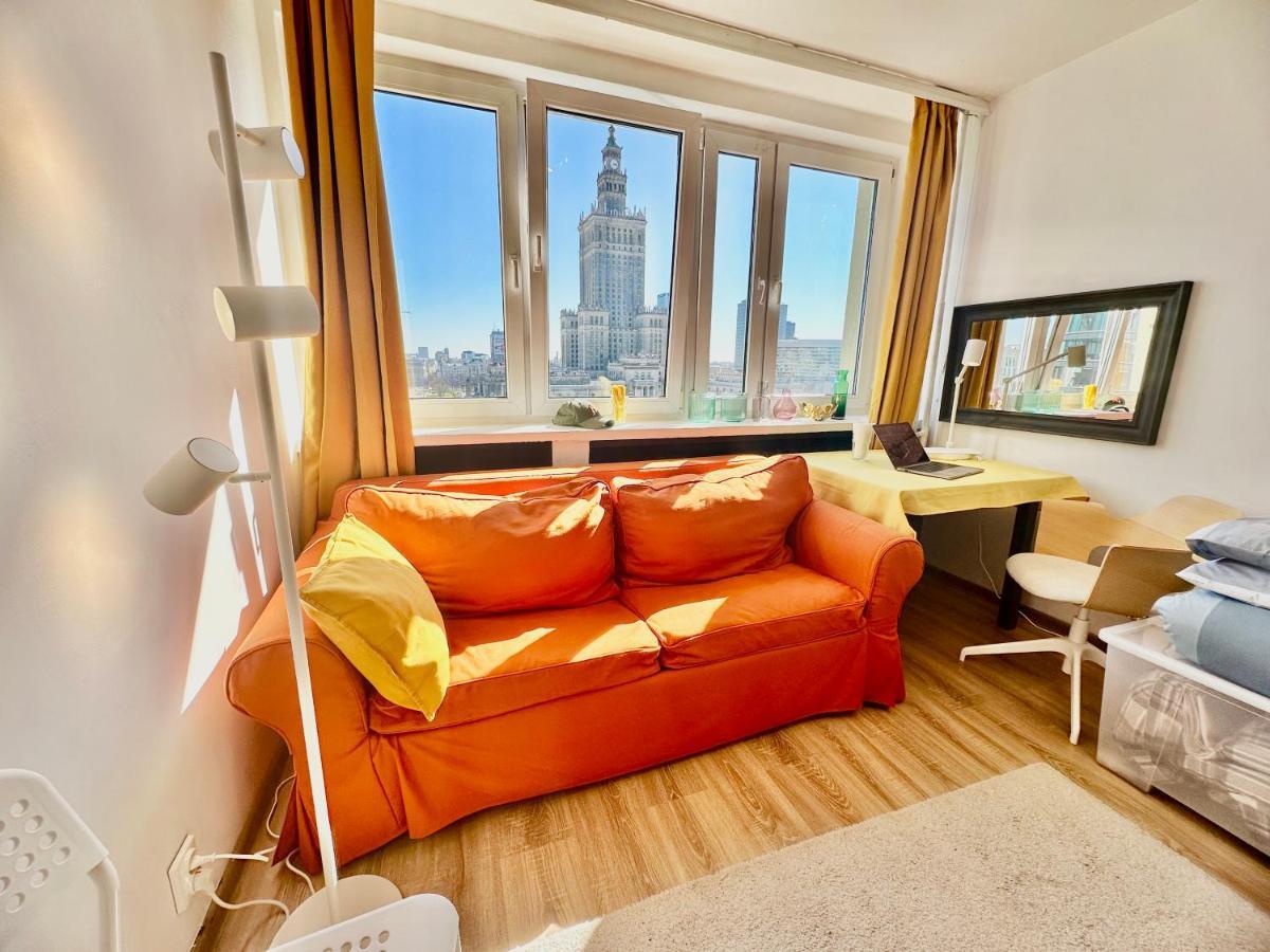 Super Apartament Brown 2X Metro Nowy Wifi Netflix Spotify Panorama Miasta Warsaw Exterior photo