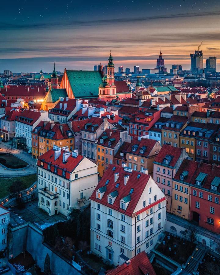 Super Apartament Brown 2X Metro Nowy Wifi Netflix Spotify Panorama Miasta Warsaw Exterior photo