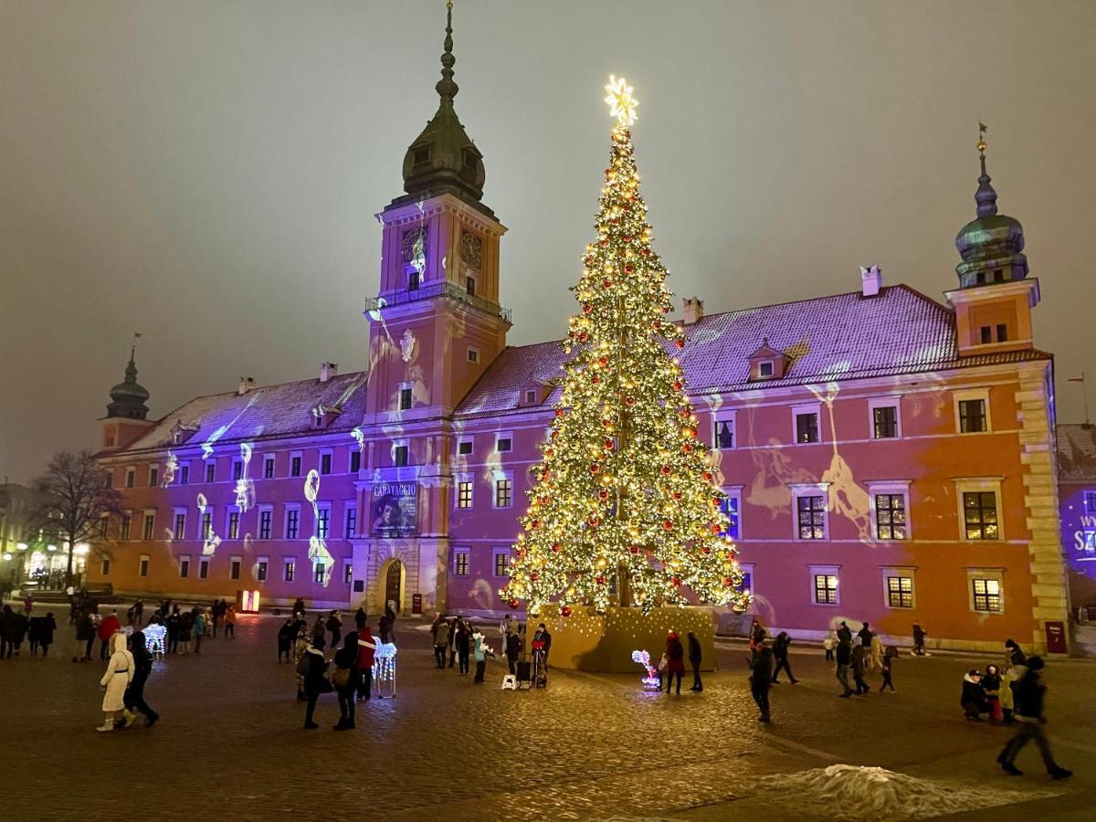 Super Apartament Brown 2X Metro Nowy Wifi Netflix Spotify Panorama Miasta Warsaw Exterior photo