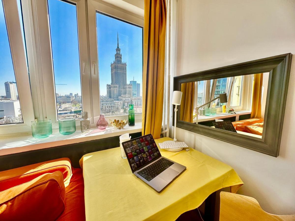Super Apartament Brown 2X Metro Nowy Wifi Netflix Spotify Panorama Miasta Warsaw Exterior photo